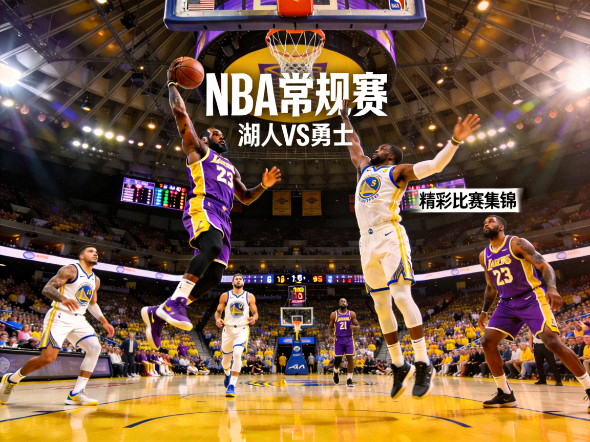 NBA常规赛 湖人对阵勇士 精彩比赛集锦